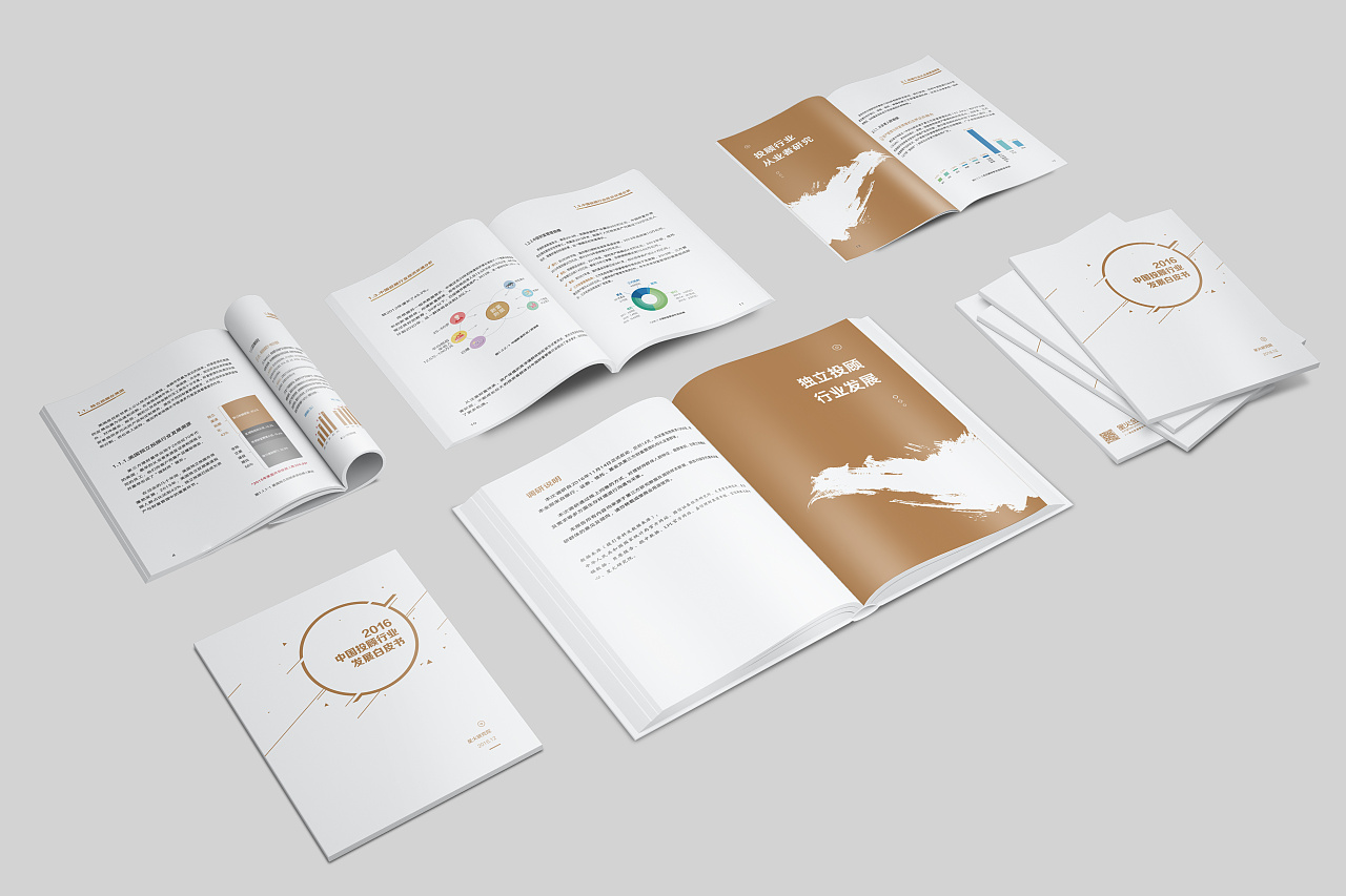 企业画册设计_数据分析|平面|书装/画册|d小栗子 - 原创作品 - 站酷