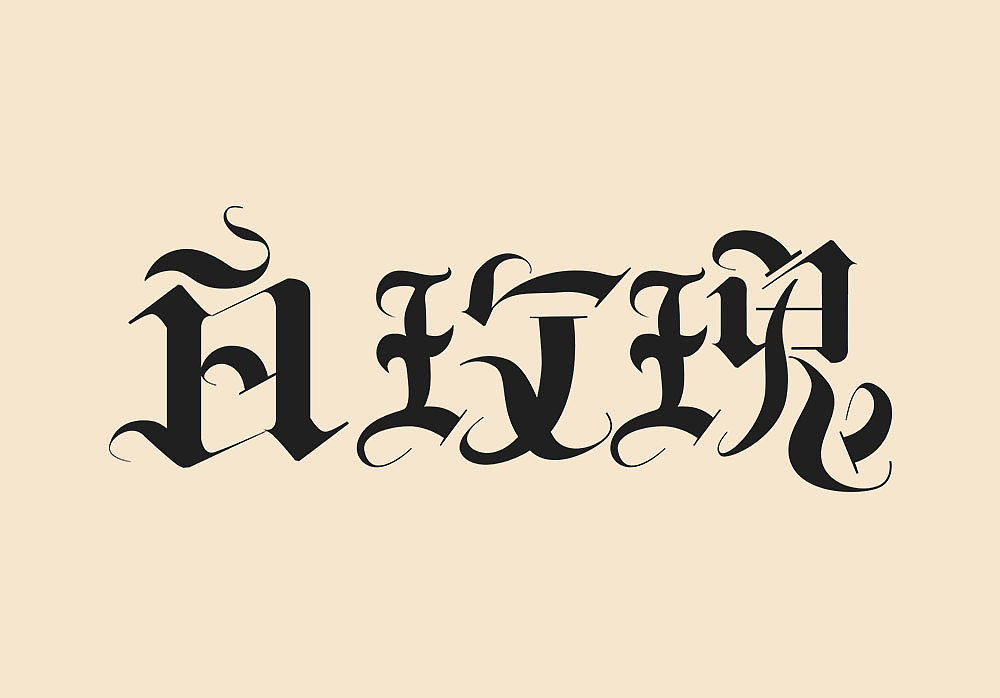 歌名字体设计[不定期更新]（图ZMTE4MDM5ODMy） - 字体/字形 - 站酷设计师杨奇原创素材 - 站酷ZCOOL