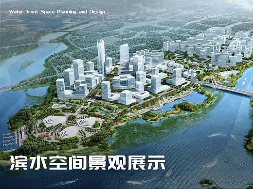 滨水空间景观展示