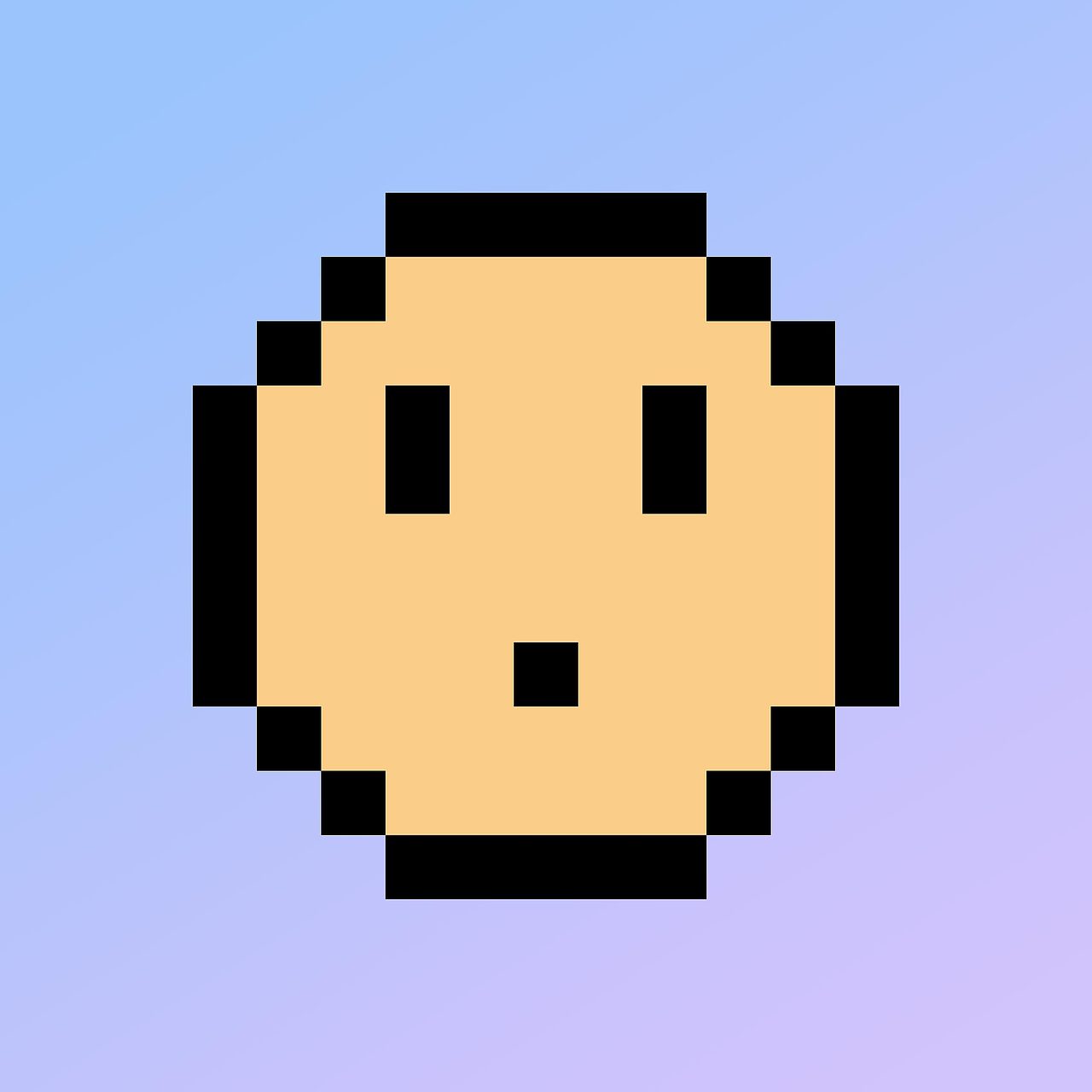 nft画这么火,老夫就来点最简单的像素表情包吧