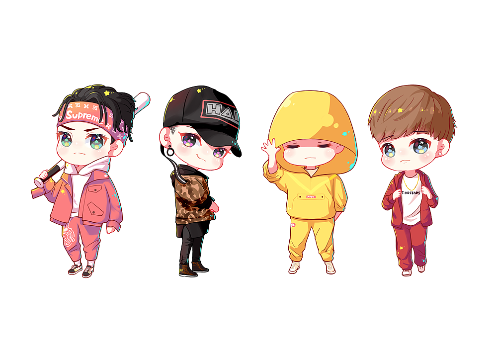 这就是街舞队长q版