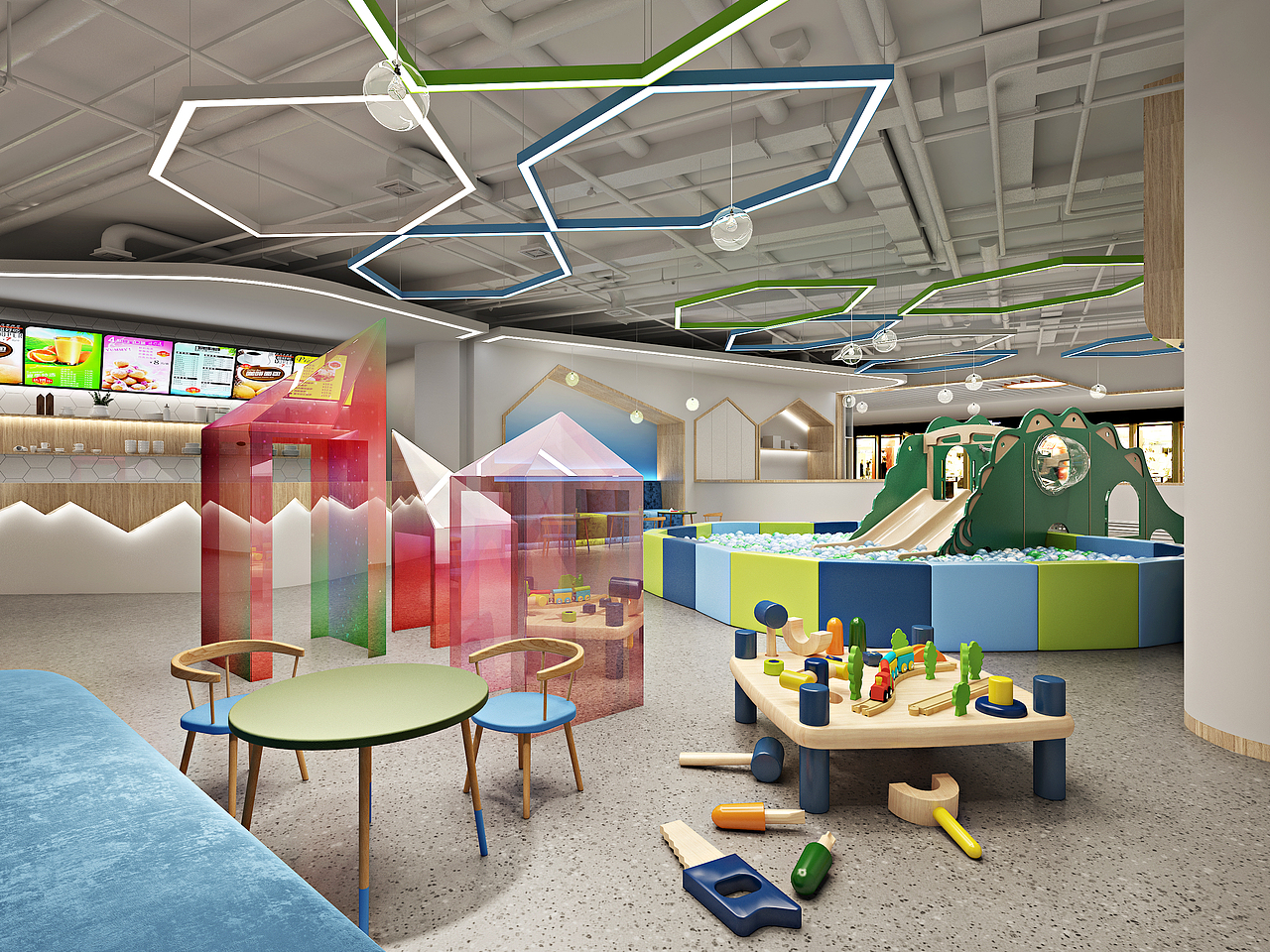 儿童馆效果图案例分享