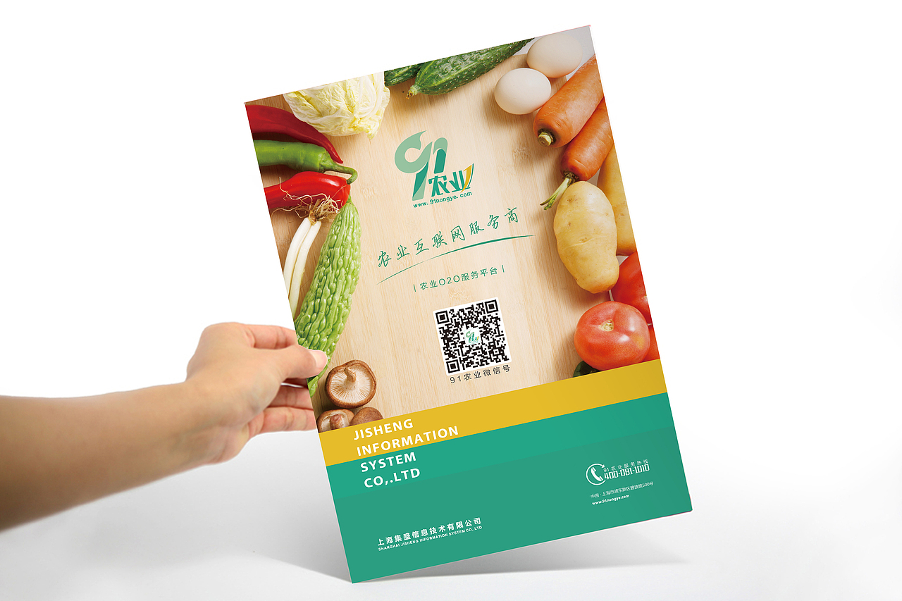 公司的折页视觉设计