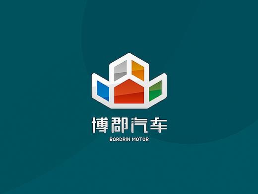 博郡汽车品牌标志设计方案