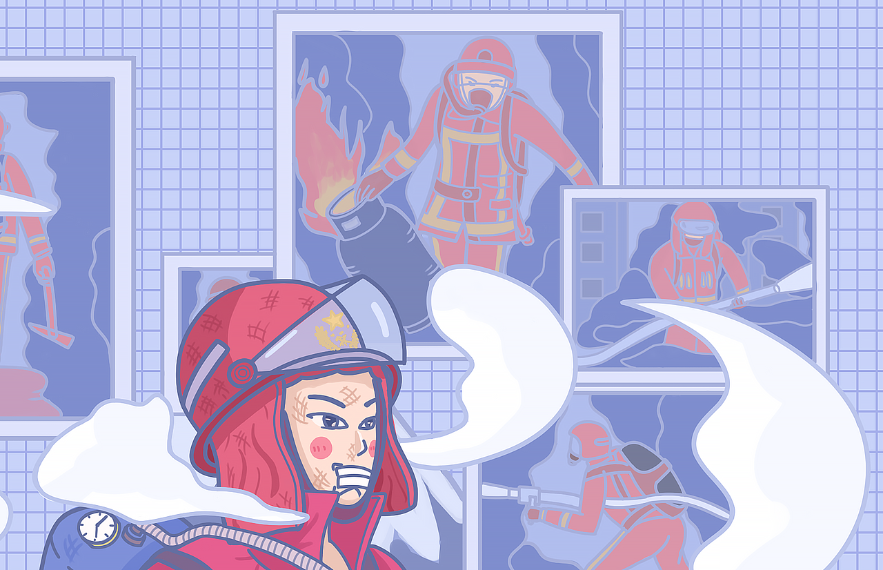 致敬消防战士!致敬最美逆行者!