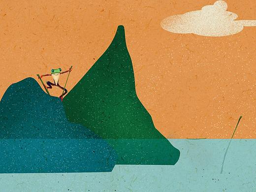 蛙（个人主页-ZMjUwNjMxNjg=） - 商业插画 - 站酷设计师然道人原创素材 - 站酷ZCOOL