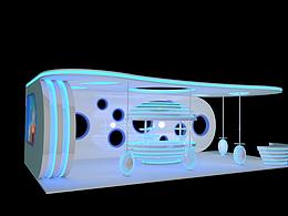 科技展台一年前做的  没用上