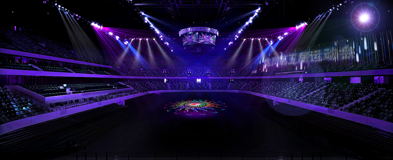 龙岗运动会开幕舞美