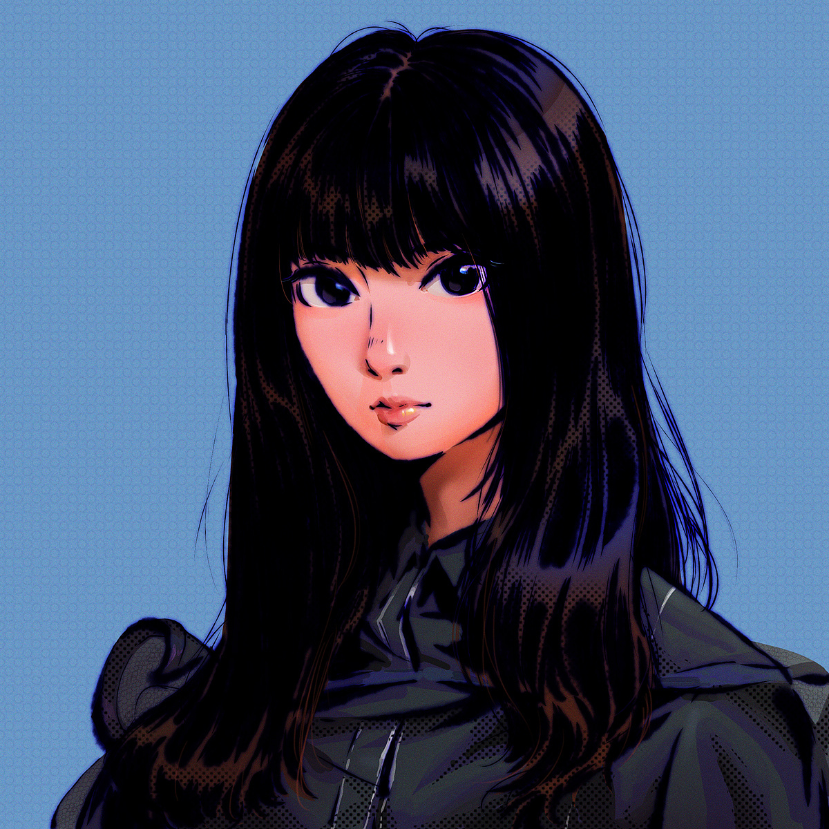 乃木坂46成员卡通化人像练习