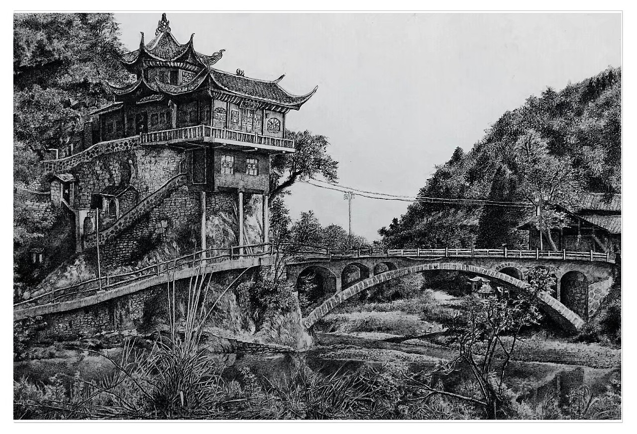 外出采风-风景速写