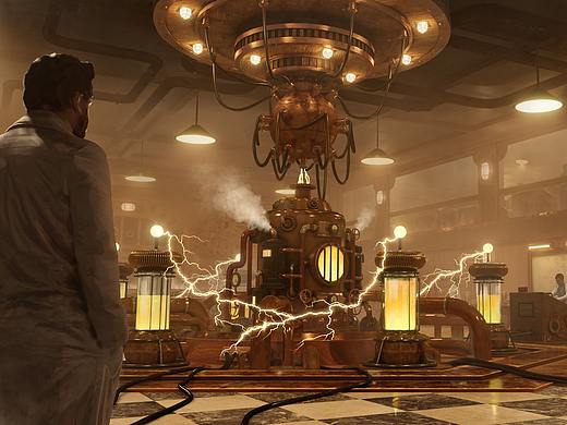 顾惜朝_10周_作业（蒸汽朋克室内）