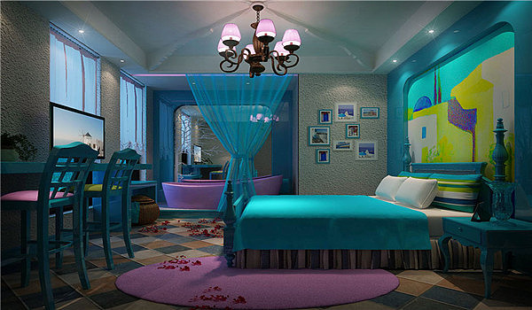 重庆主题酒店装修/主题酒店设计/主题酒店设计效果图（图ZMTQ0OTAwNTMy） - 家装设计 - 站酷设计师重庆鼎庭装饰原创素材 - 站酷ZCOOL