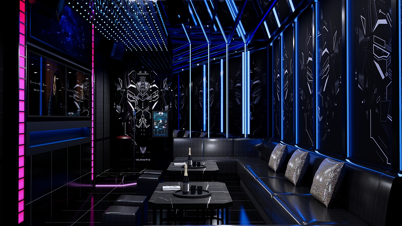 KTV包厢及舞美设计