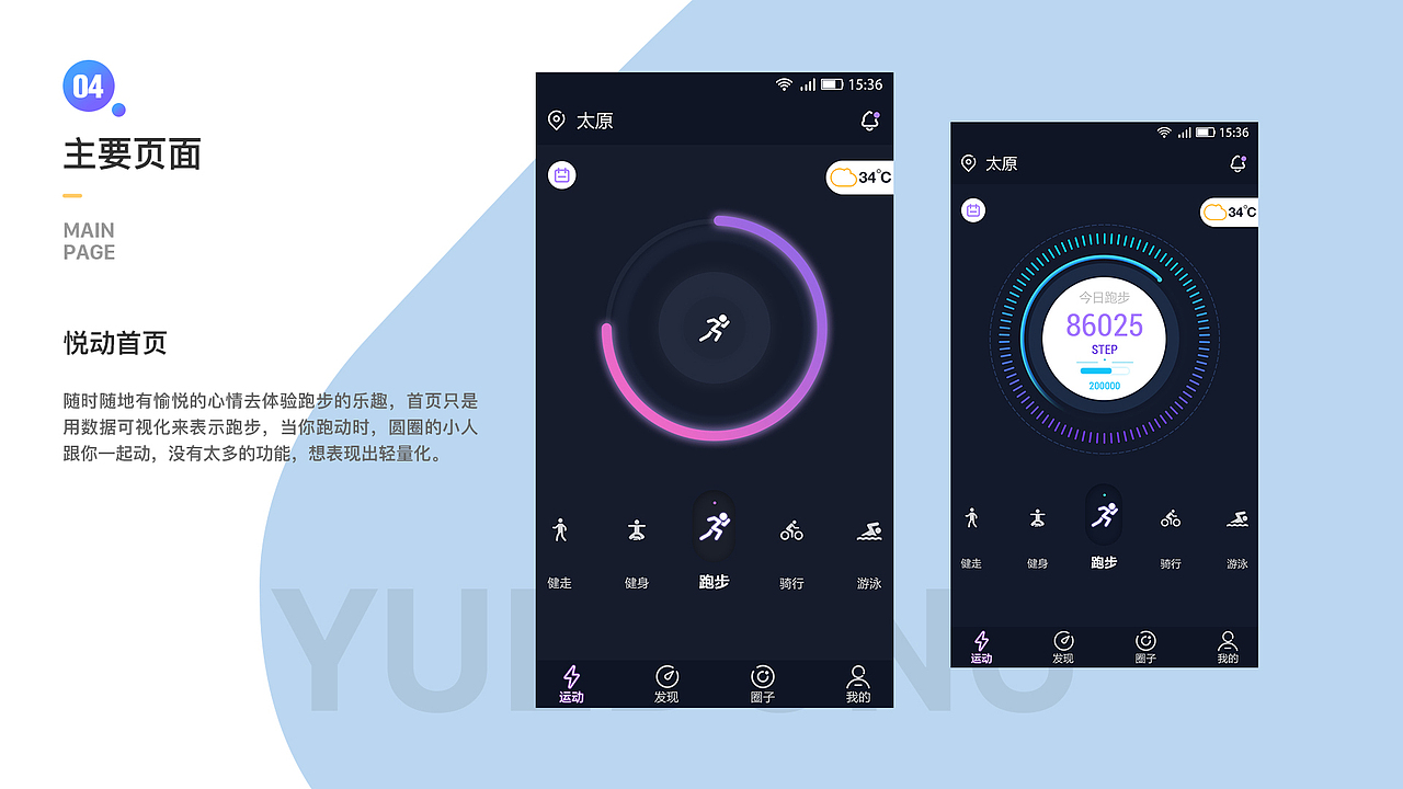 悦动（图ZMTM5MDg2MDcy） - APP界面 - 站酷设计师江一辰不是我原创素材 - 站酷ZCOOL