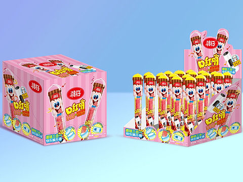 口红糖包装设计—专注趣味食品设计