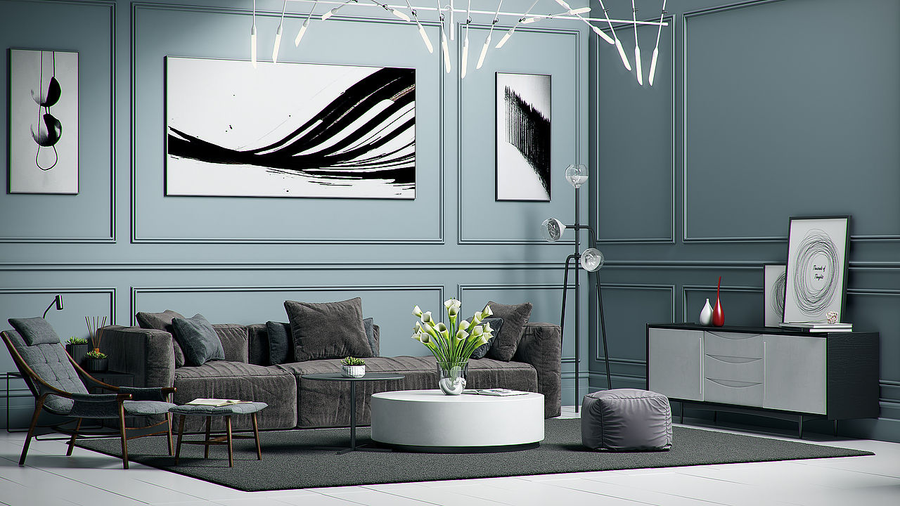 Studio render furniture（图ZMTc1OTY4MDI4） - 家装设计 - 站酷设计师AndrellDp原创素材 - 站酷ZCOOL