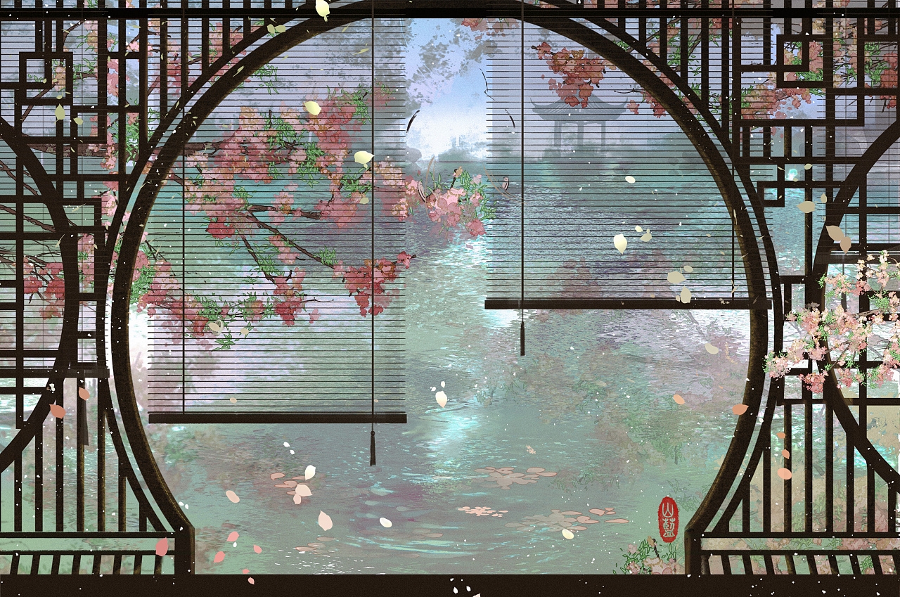 各种古风风景场景