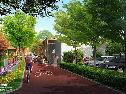 花园景观效果图