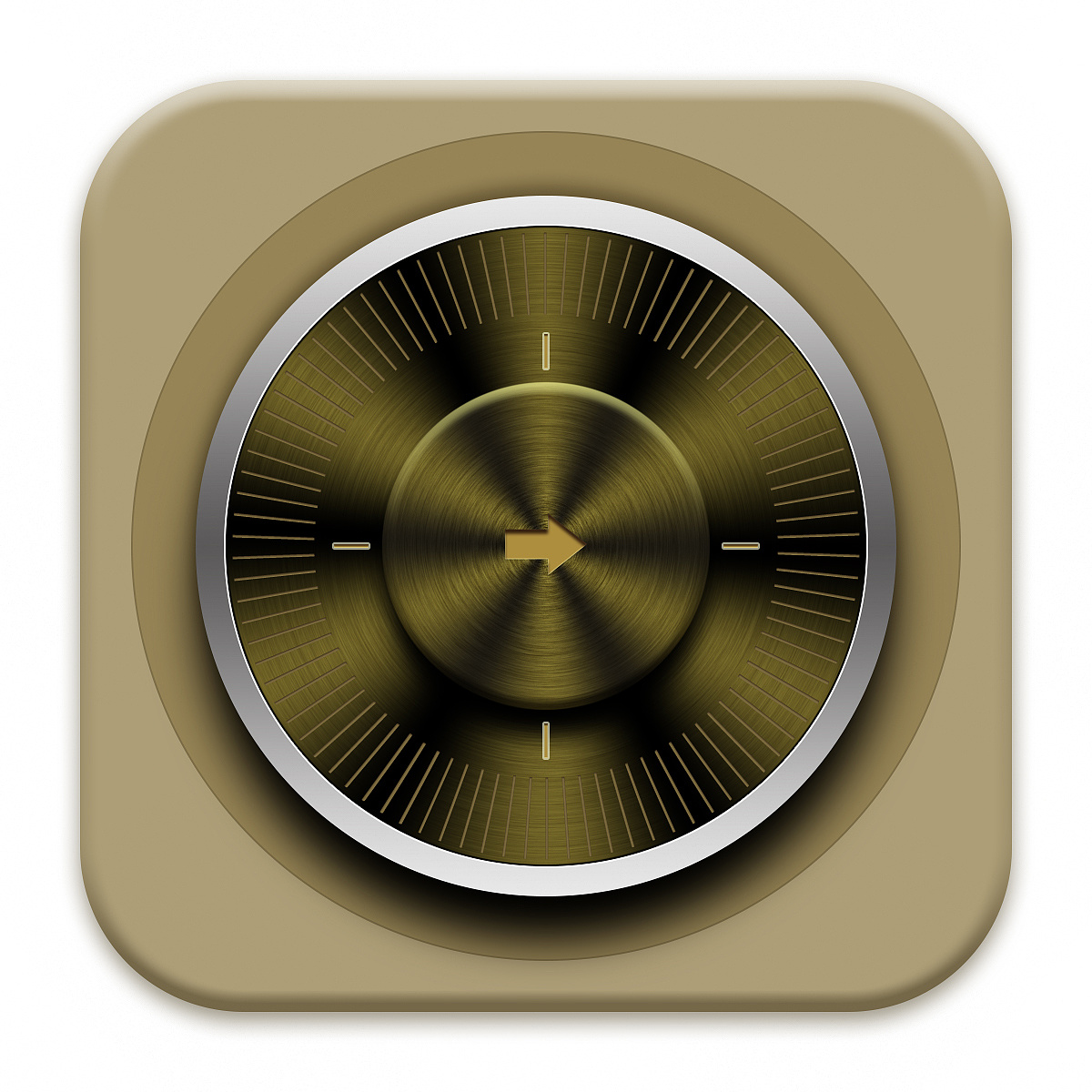 拟物金属质感图标