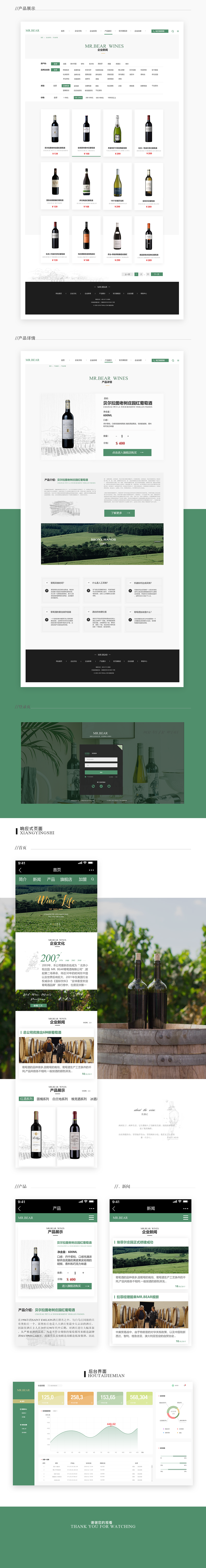 红酒企业站（图ZMTUzNTIxMTEy） - 企业官网 - 站酷设计师Huan阿明原创素材 - 站酷ZCOOL