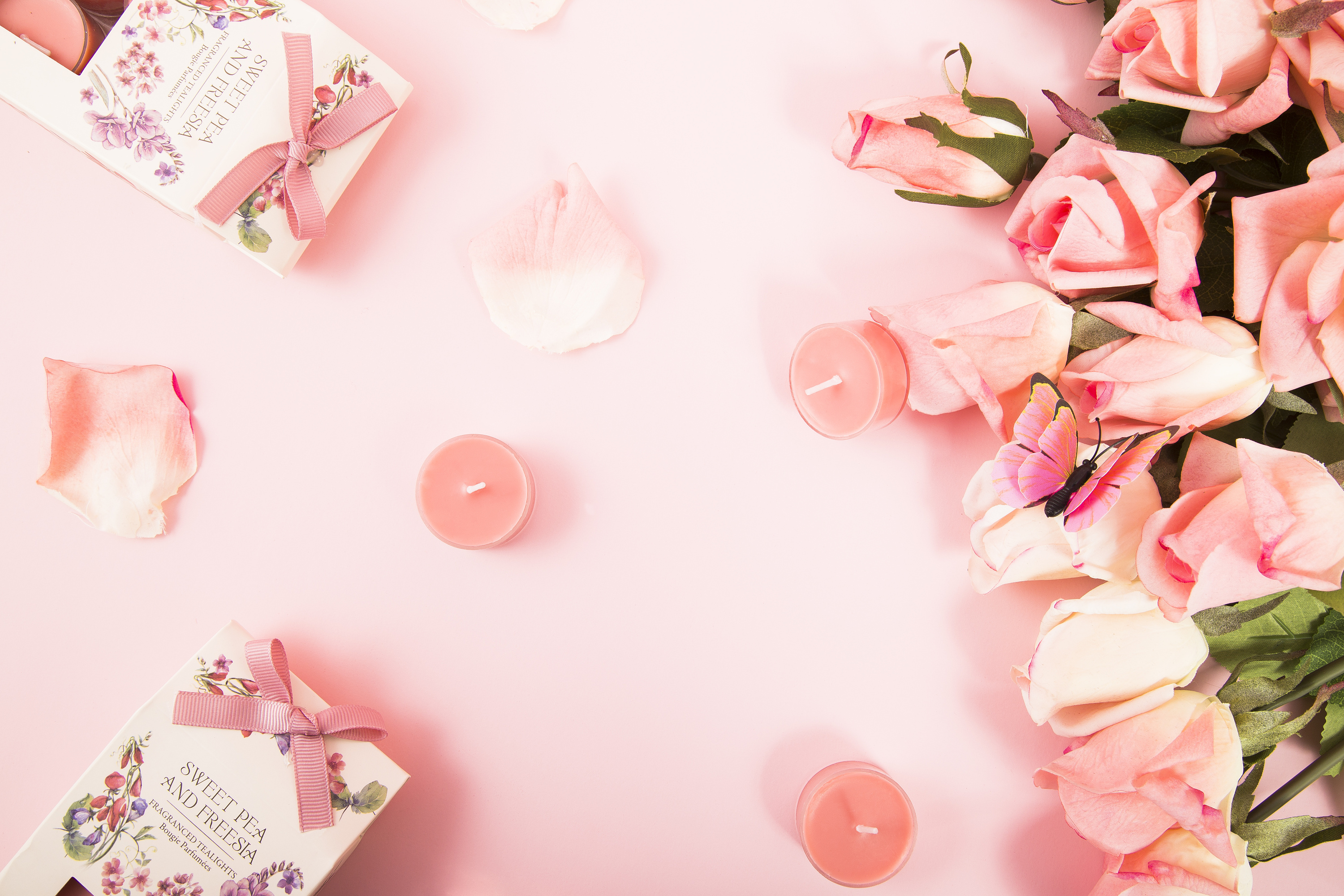 清凉一夏粉蓝香薰