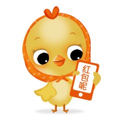 小鸡卡通gif动画表情一套