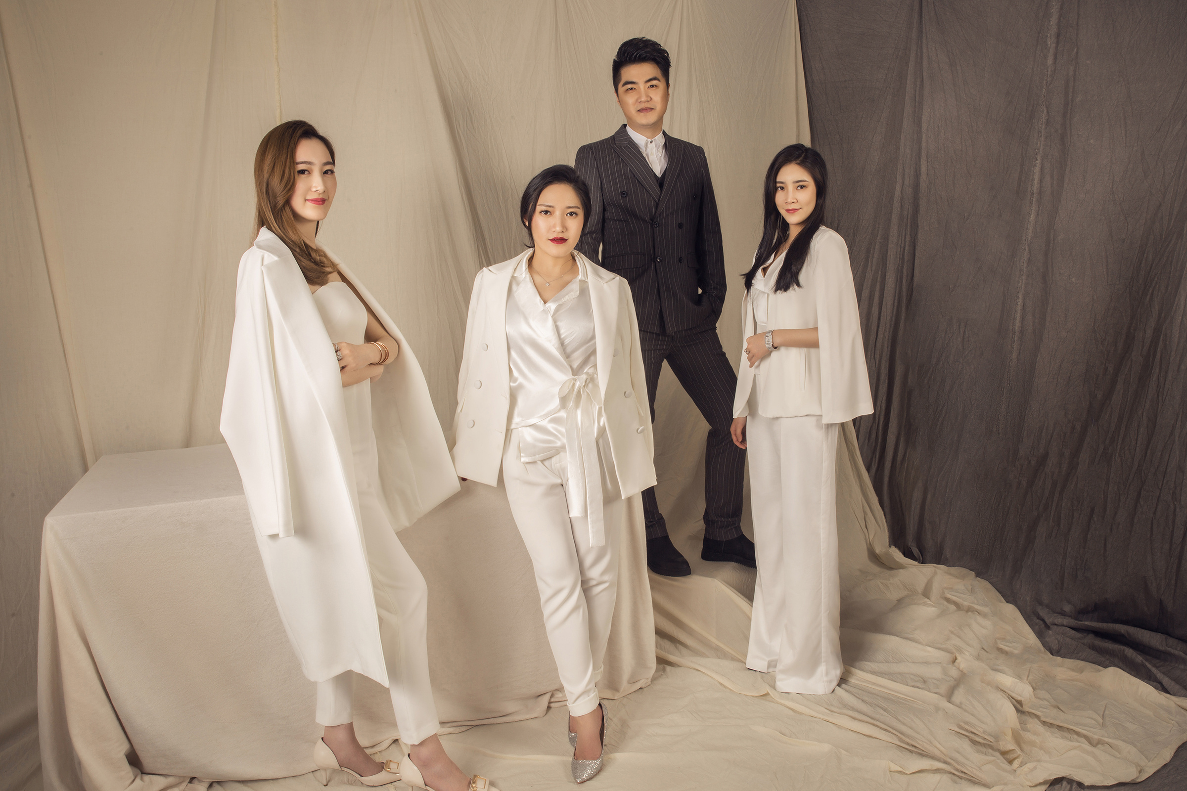 泰州个人形象照 拍集体照 拍合照 大合影 职业照艺术照