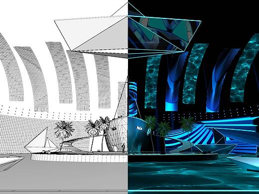 扬帆破浪·启航远洋 舞台设计《远航号》