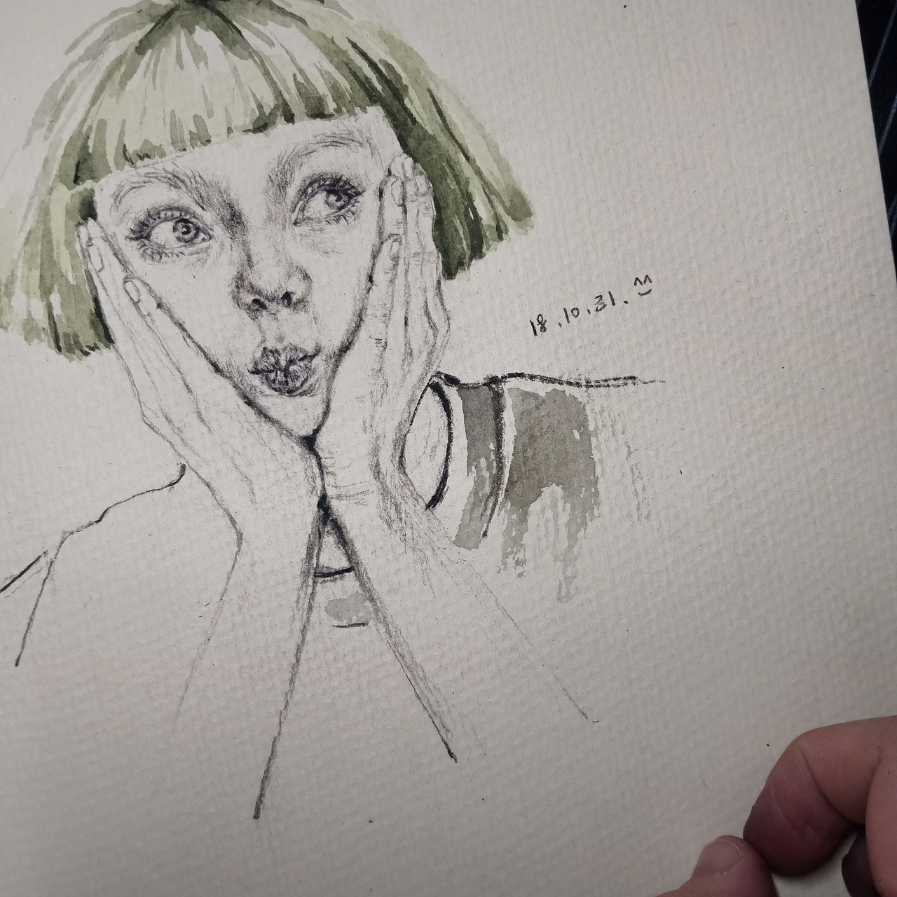 喜欢绿色（图ZMTMzNTM4NTQw） - 创作习作 - 站酷设计师戴小笑原创素材 - 站酷ZCOOL