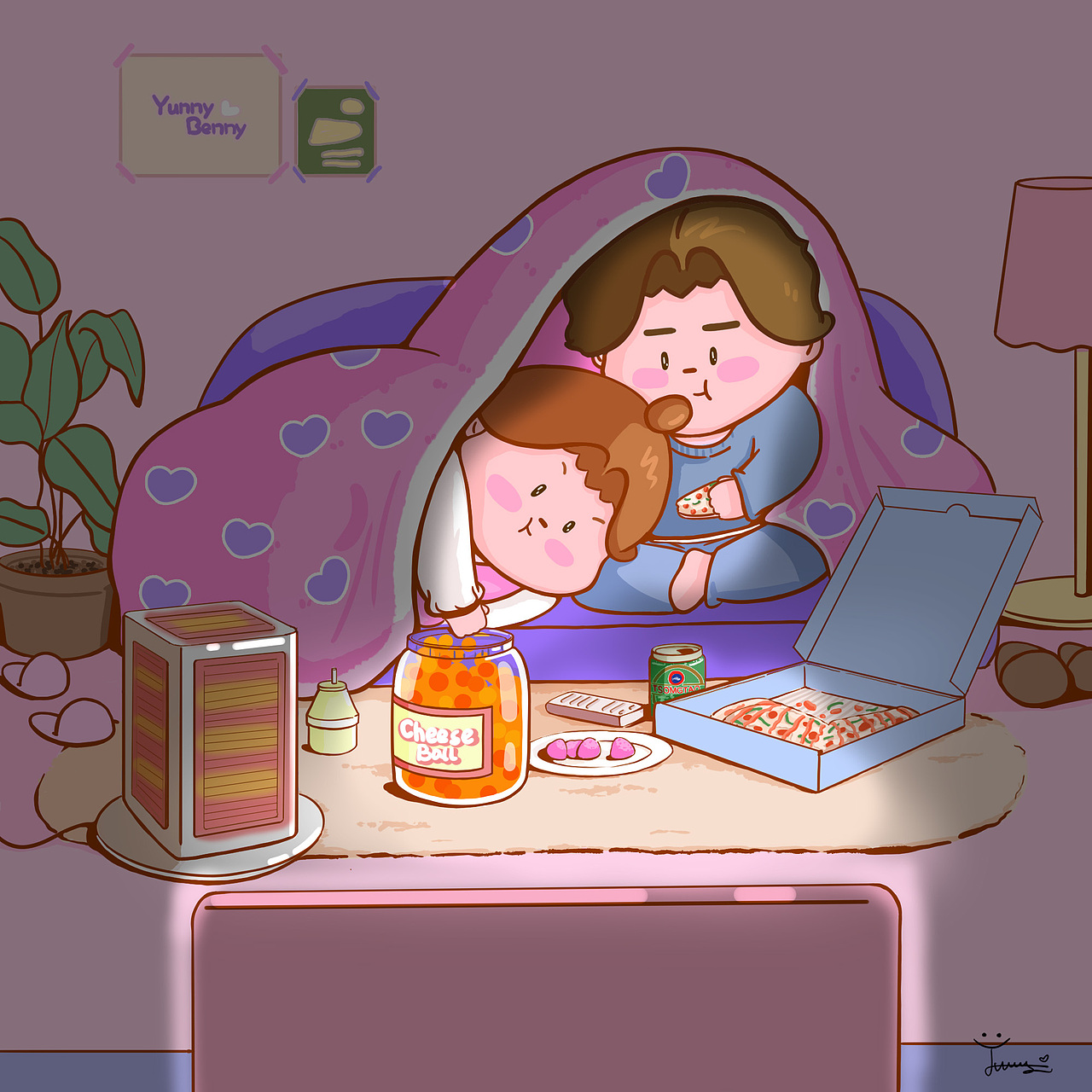 情侣日常|小确幸