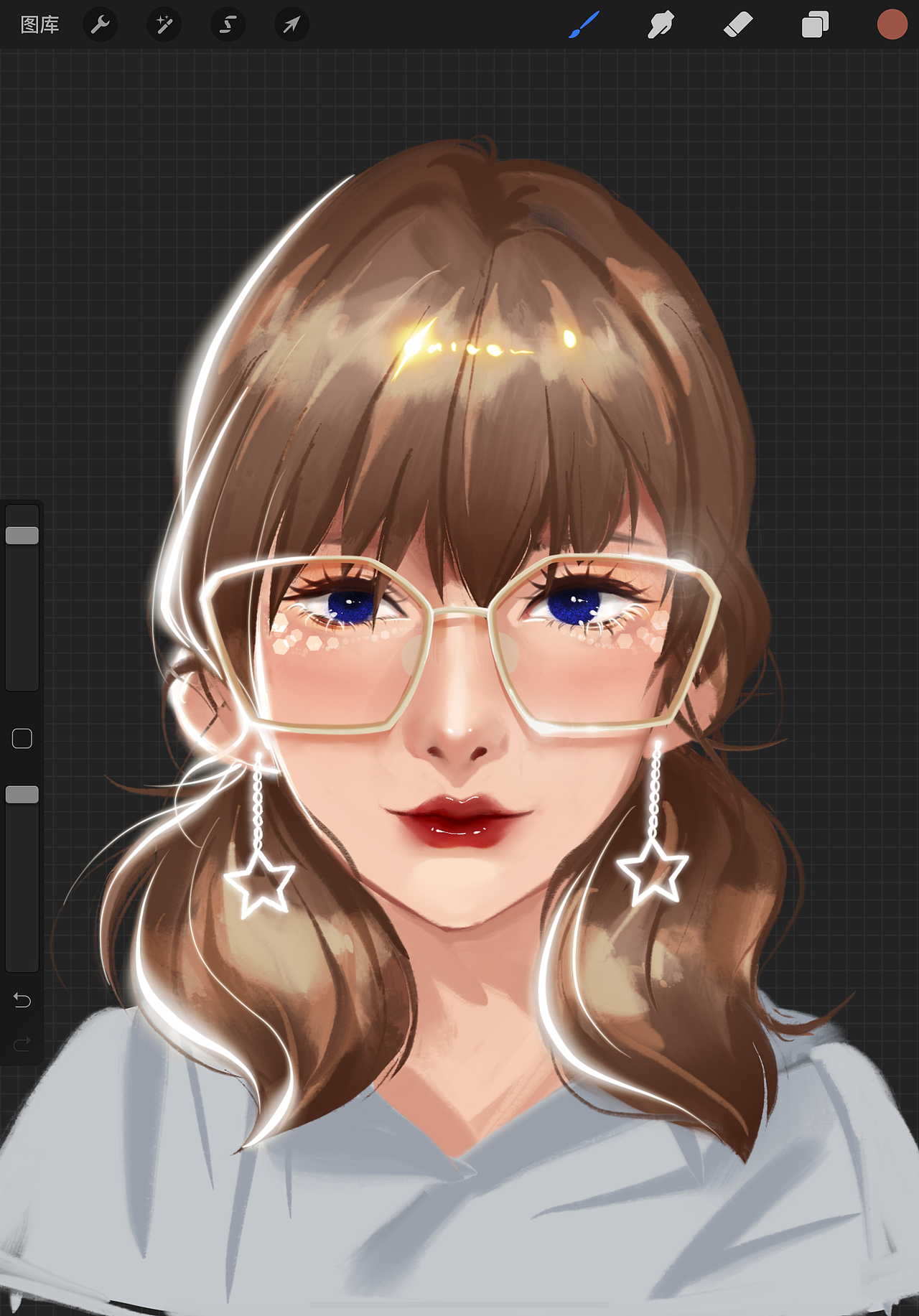 啦啦啦~就是喜欢画各种仙女~