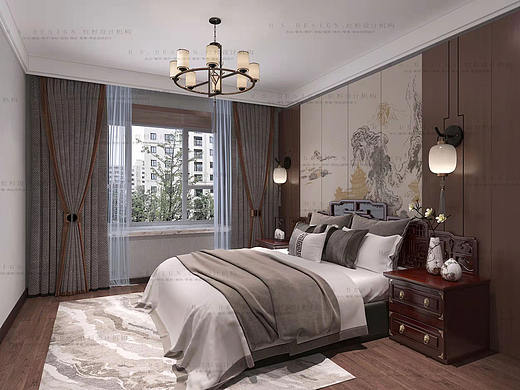 笔墨东方 | 新中式住宅全屋设计