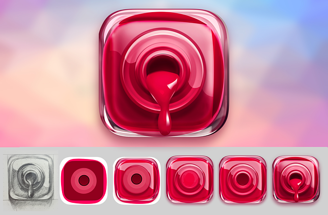 练习-指甲油（图ZNTMxNjgwOTY=） - 图标 - 站酷设计师dlihua原创素材 - 站酷ZCOOL