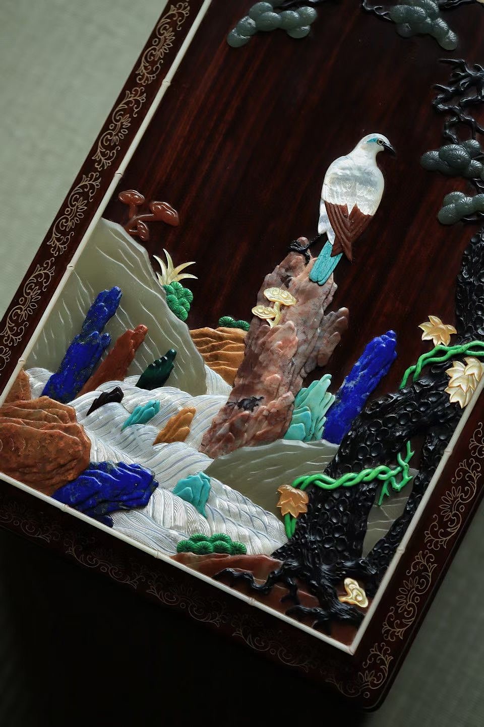 小叶紫檀 | 百宝盒