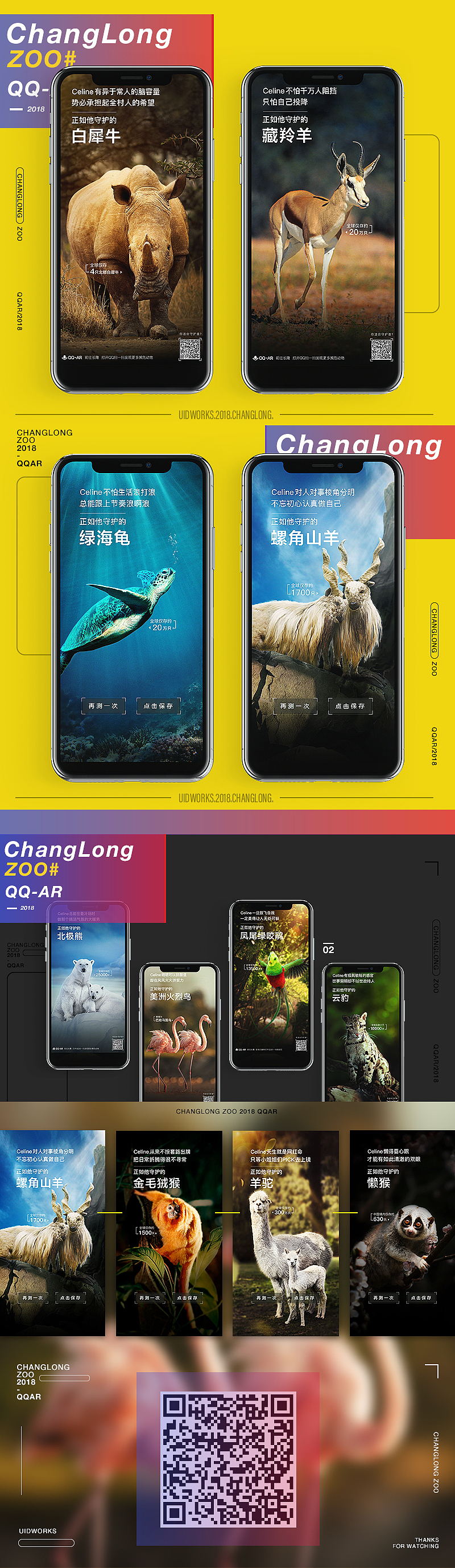 我们建起了一座AR濒危动物园!