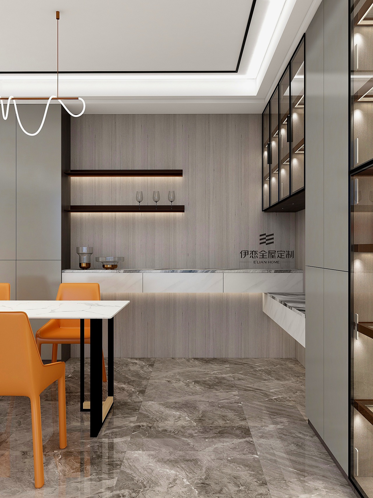 伊念全屋参赛设计稿（图ZMjU0MzM1NzA0） - 家装设计 - 站酷设计师斯之如狂原创素材 - 站酷ZCOOL