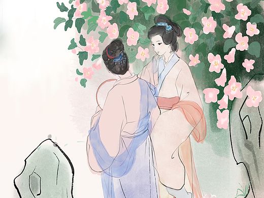 花下