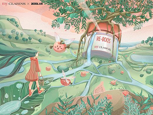 my CLARINS寻找天然美肌-《她的秘密》