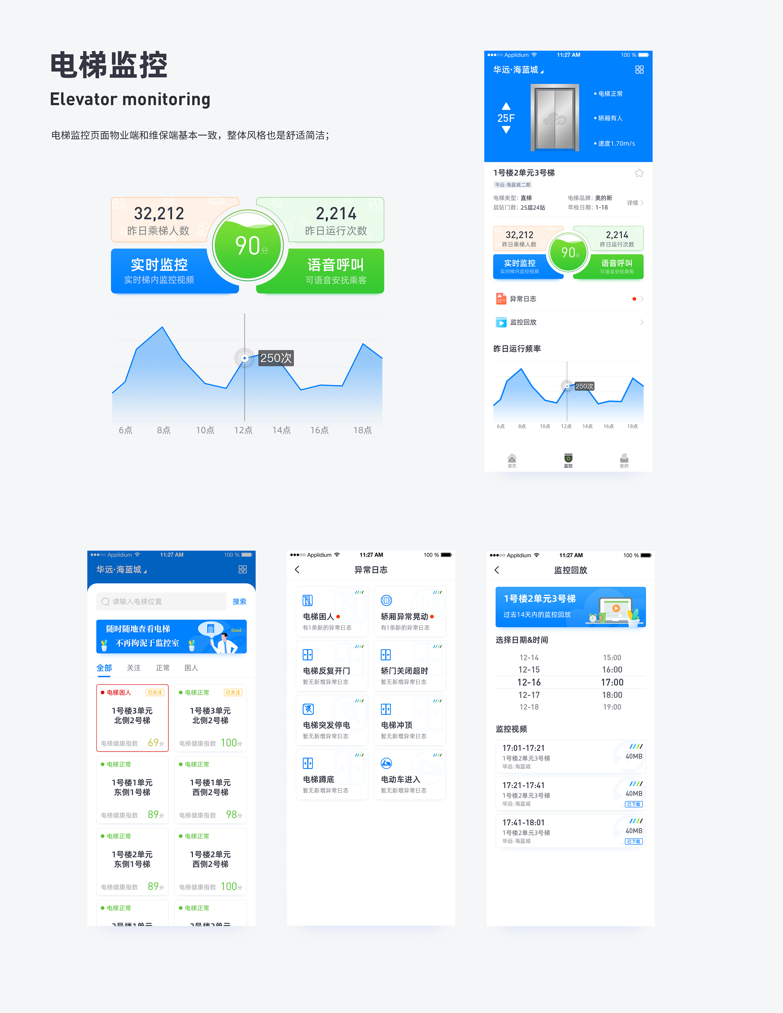 电梯物联网app-重构设计