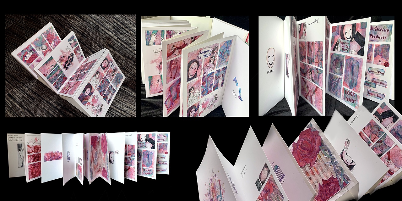 《痘痘》系列2–《玫瑰世界》