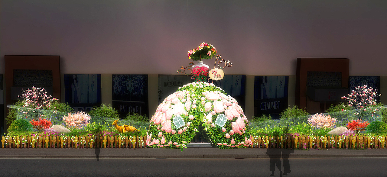 王府井（图ZODM1MzI5Mjg=） - 建筑/空间 - 站酷设计师hongayahong原创素材 - 站酷ZCOOL