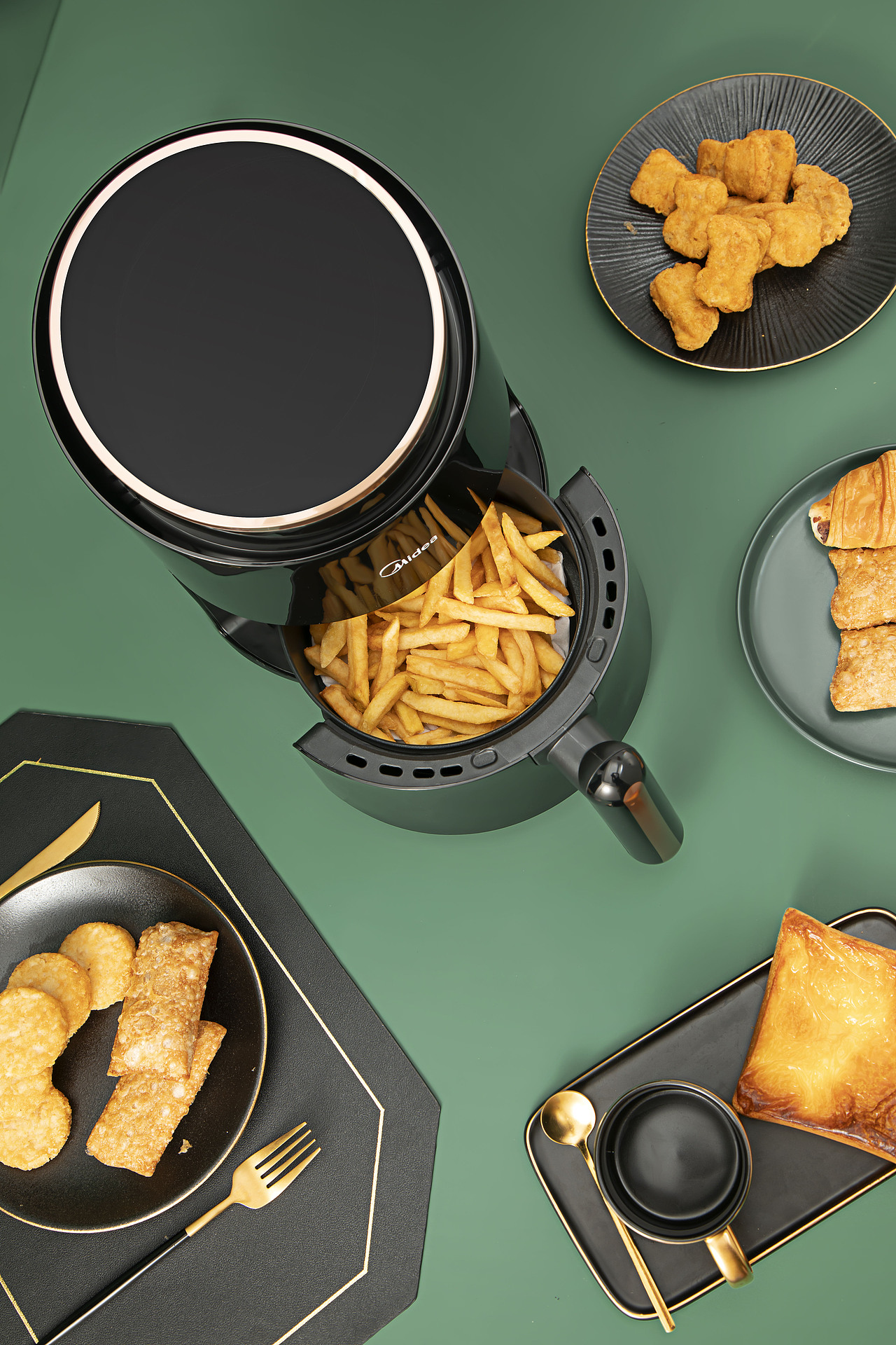 美的空气炸锅（图ZMjI1OTIzMTg4） - 产品摄影 - 站酷设计师田士杰原创素材 - 站酷ZCOOL