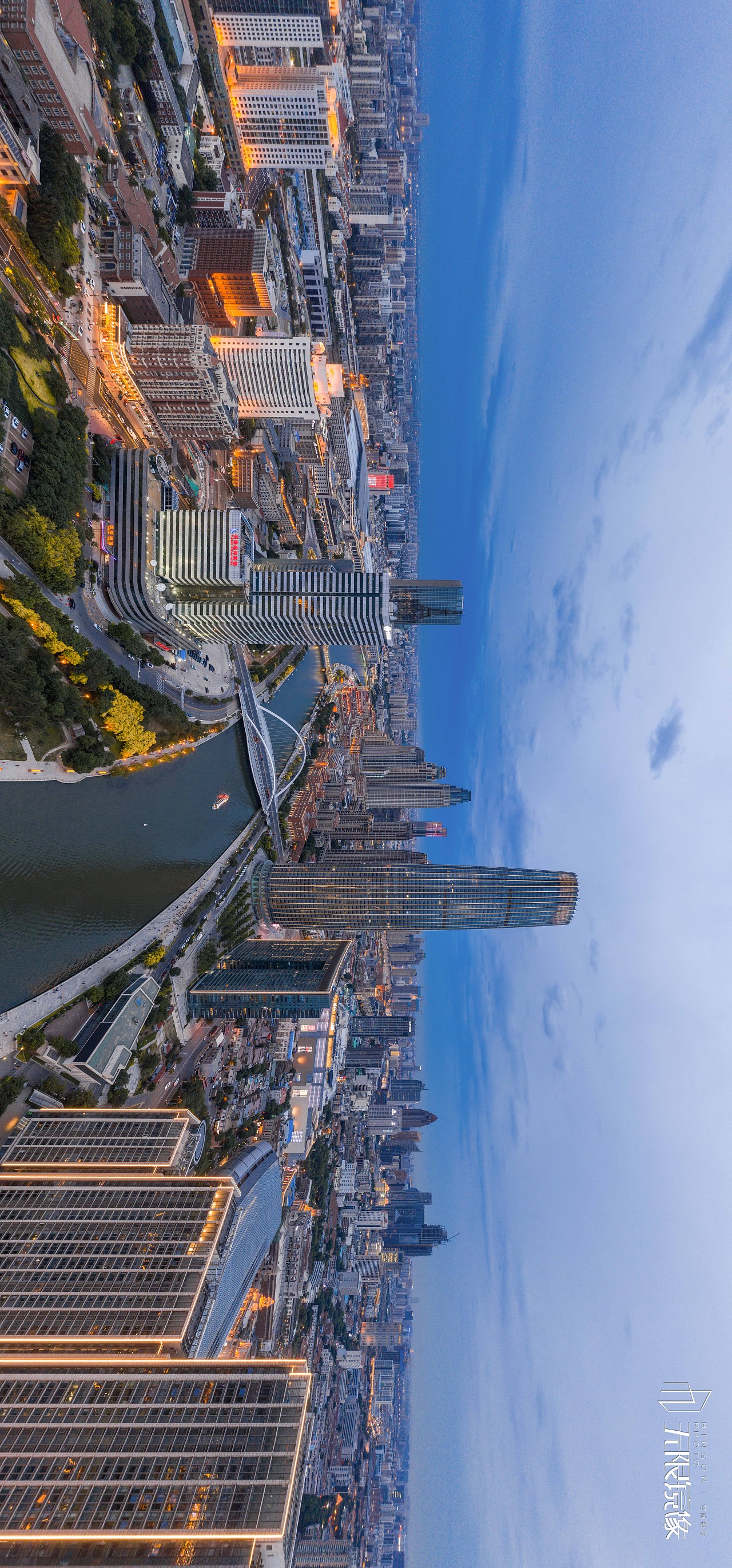 天津ifc国际金融中心 cbd 建筑摄影 _无限镜像hinson-站酷zcool