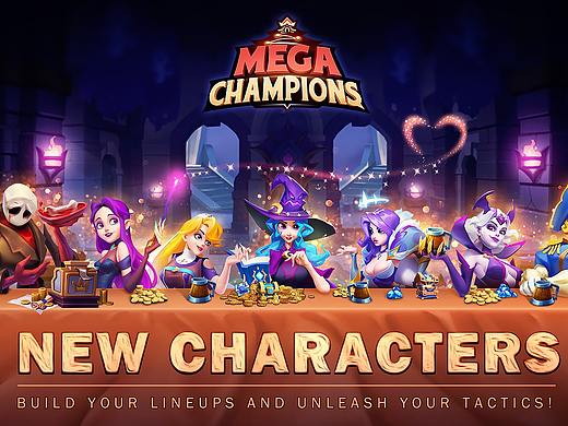 《 MEGA CHAMPIONS 》 游戏海外推广图