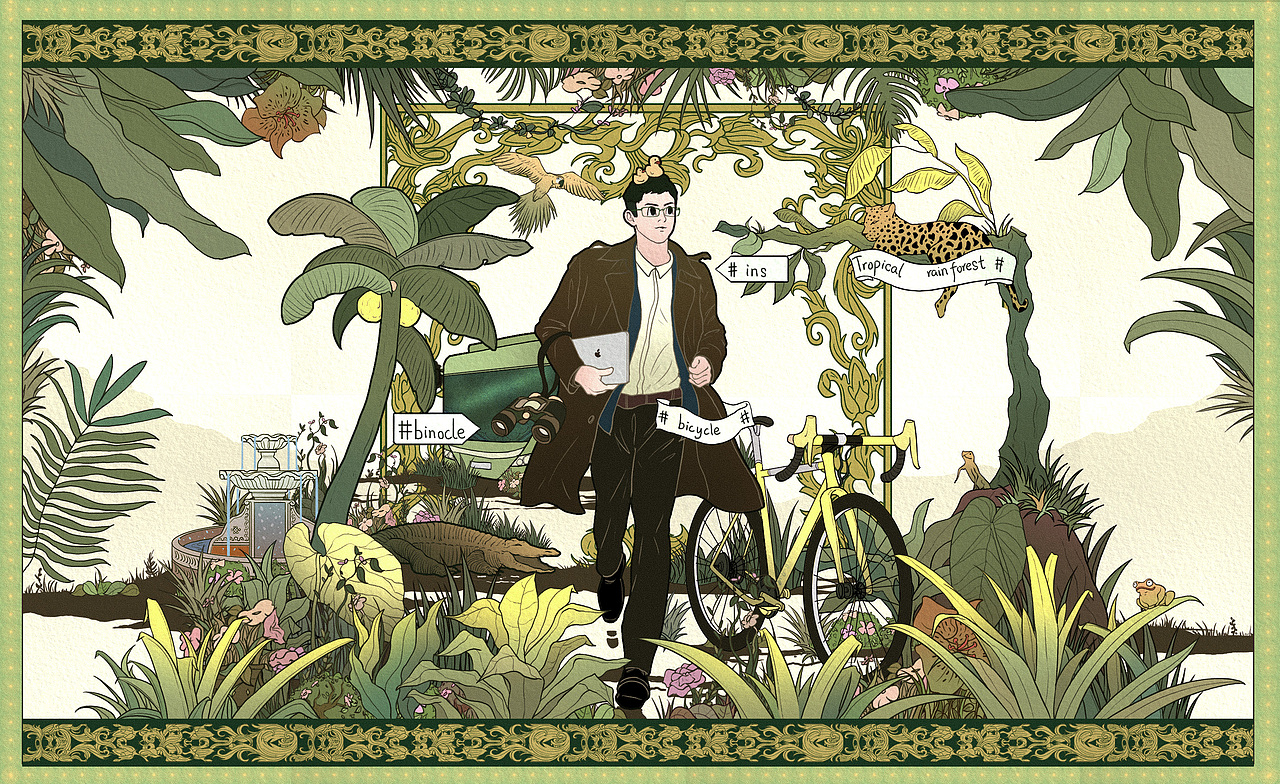 2020上半年插画总结（图ZMjEwOTM2NTQw） - 创作习作 - 站酷设计师里几原创素材 - 站酷ZCOOL