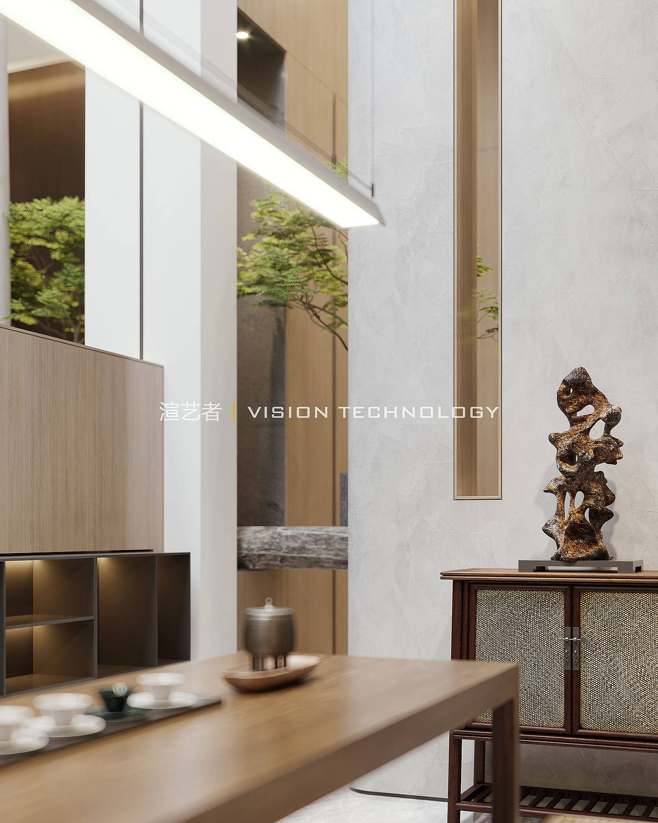 渲艺者 丨 别墅客厅