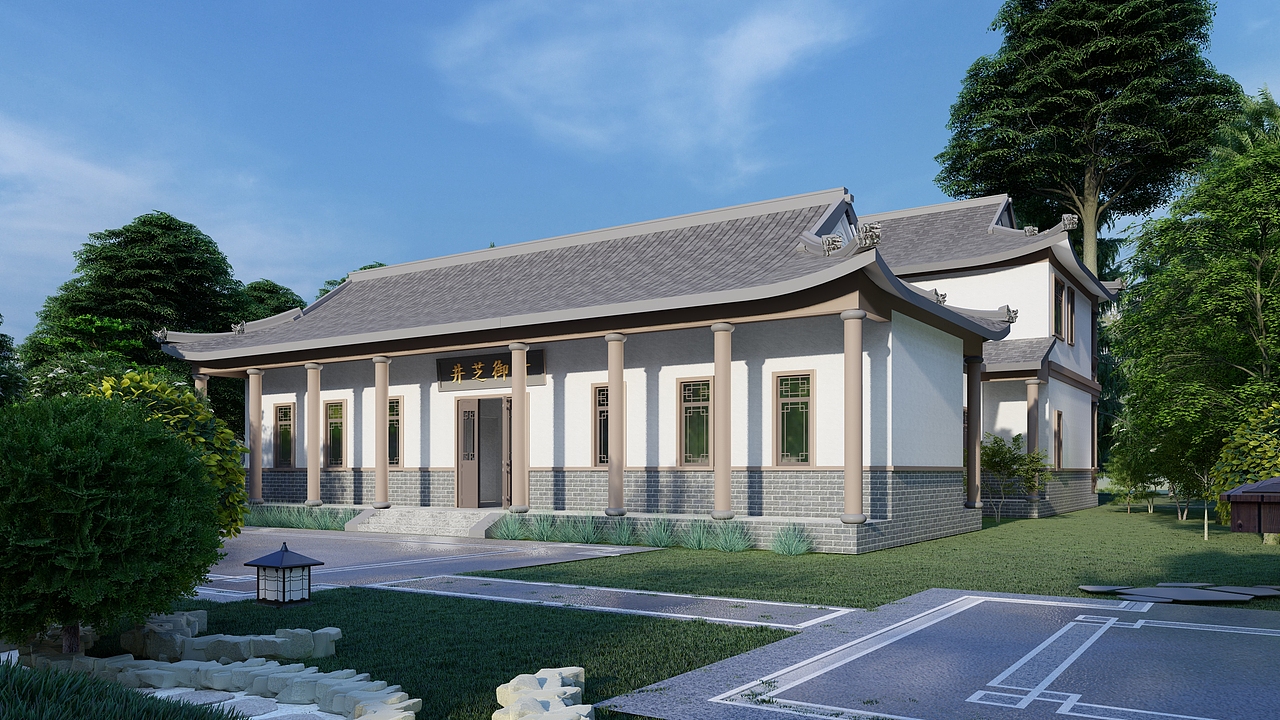 中式古建民宿设计（图ZMjUzNjQ2Mzc2） - 建筑设计 - 站酷设计师榻榻米原创素材 - 站酷ZCOOL
