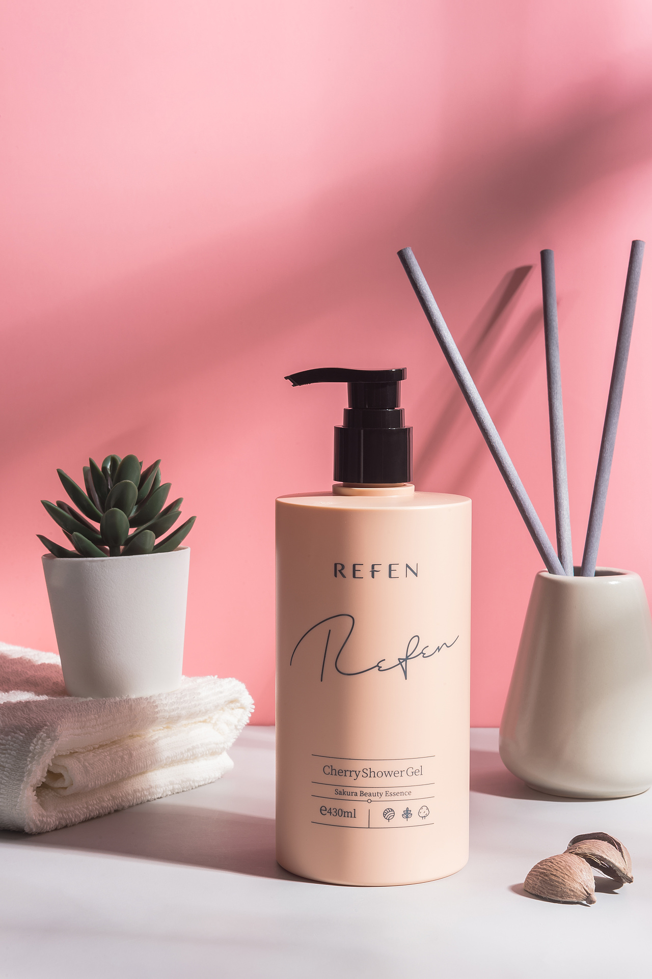 彩色沐浴露摄影