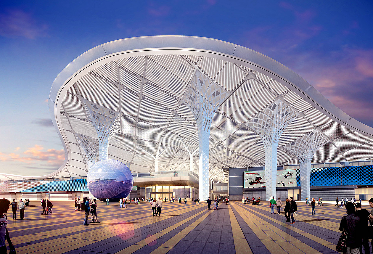 室外欢迎来约图