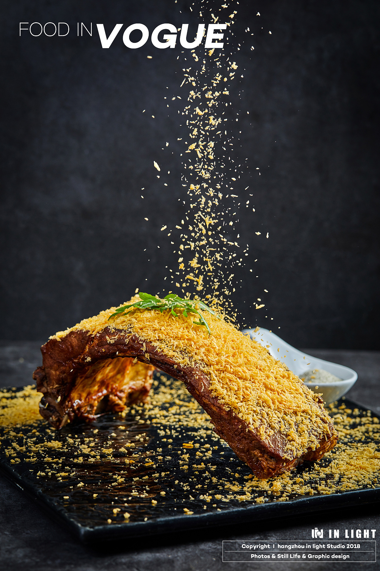 外形华丽 口味丰富 #in light# 台湾创意菜品拍摄